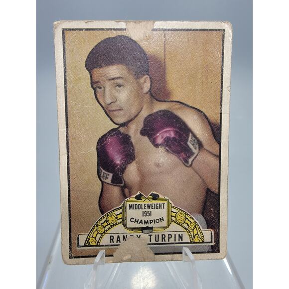 1951 Ringside Boxing Vintage Trading Card Lot of 6 Cards - Picture 6 of 8